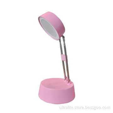 Multifunktions-LED-Tischleuchte mit flexiblem Drehhals